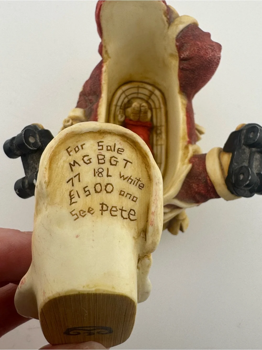 Vintage Harmony Kingdom Santa Holy Roller